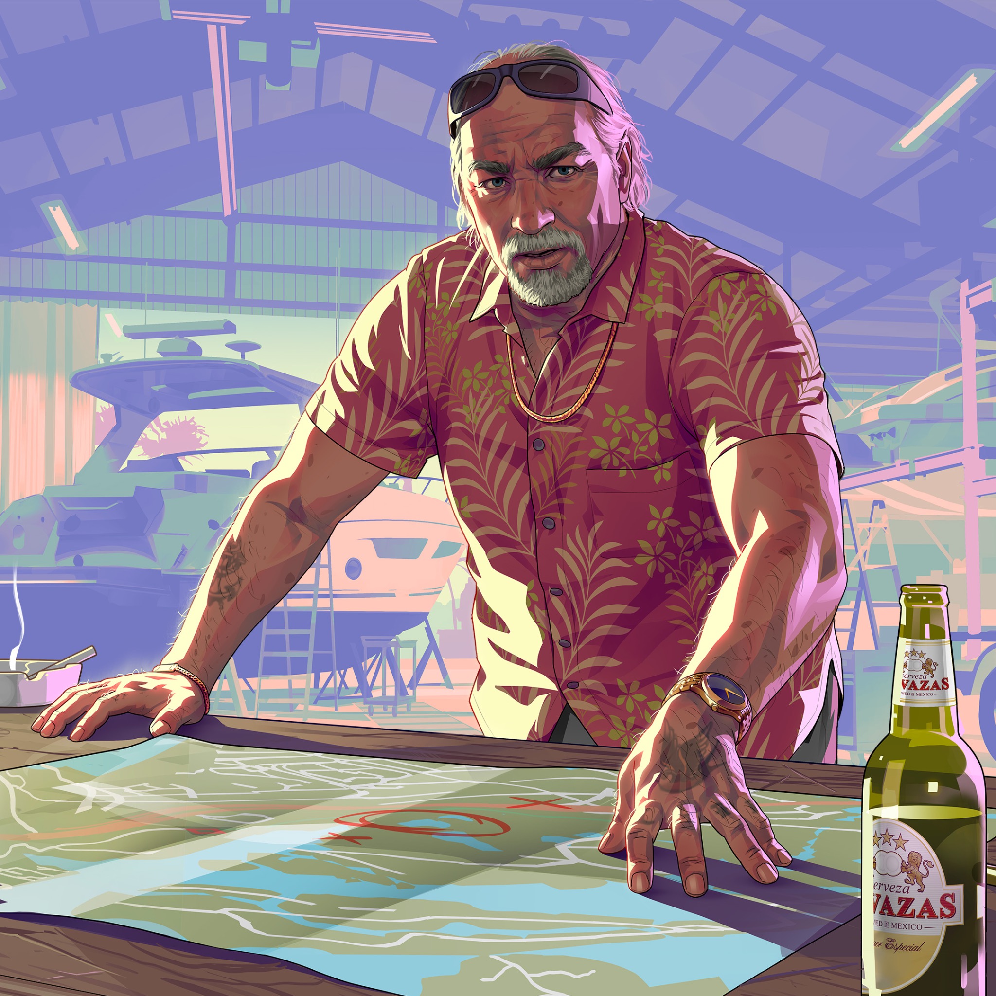 Brian Heder — illustration GTA VI