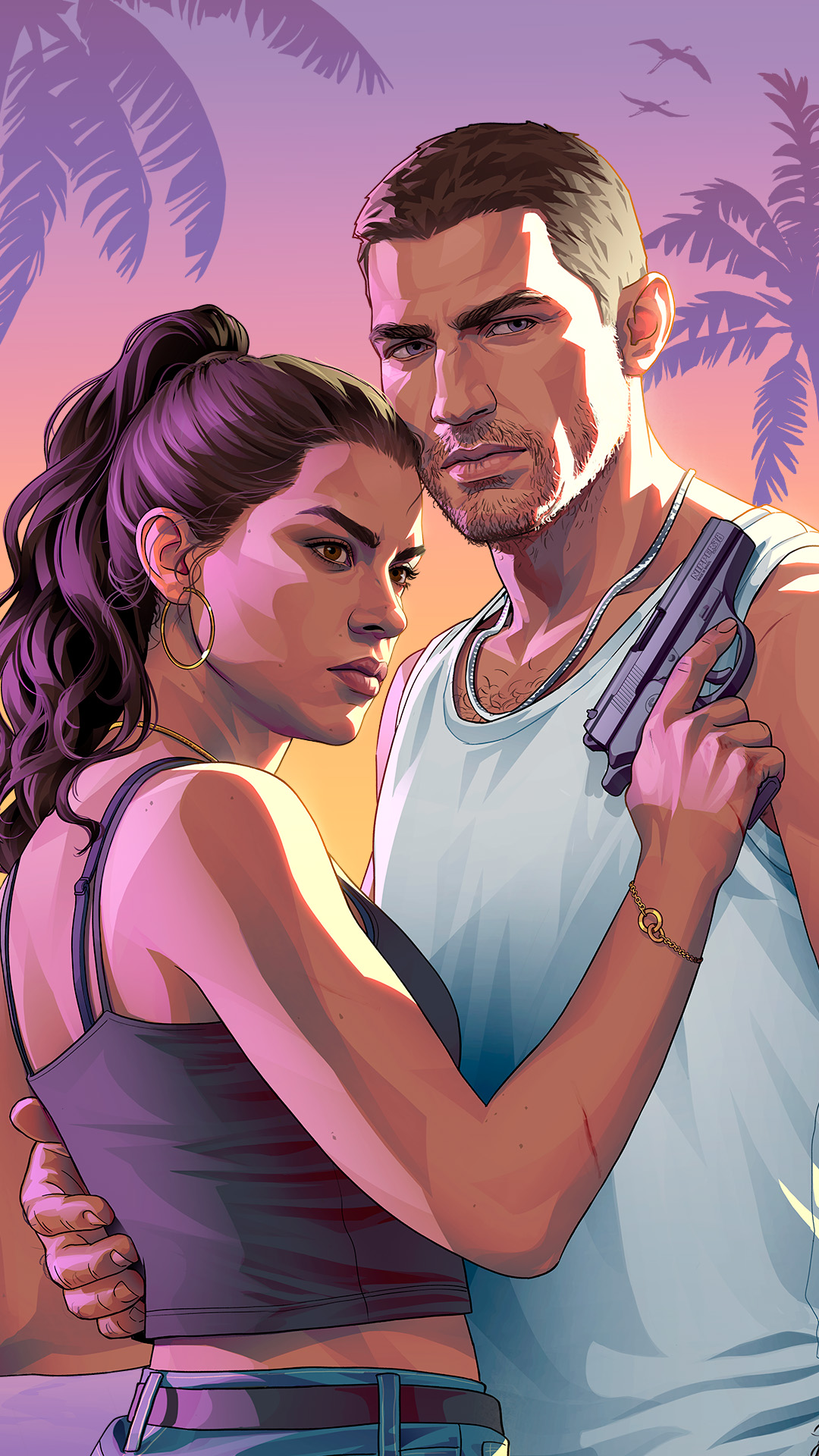 Lucia Caminos — illustration GTA VI